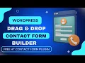 FREE Drag Drop Contact Form Builder for WordPress No Coding HT Contact Form