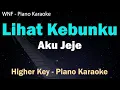 Download Lagu Karaoke Nada Lebih Tingi - Lihat Kebunku (Taman Bunga) Aku Jeje | Karaoke Piano Higher Key
