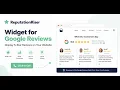 Widget for Google Reviews How to Display 5-Star Reviews on Your Website
