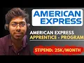 American Express Apprentice Program - 2025 Free Resources Complete Guide Software Engineer
