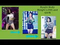 ITZY Ryujin stunning body goals weight Gain and Loss