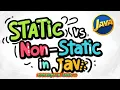 Static vs Non-Static Variables in Java Easy Explanation with Real Examples