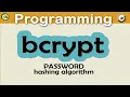BCrypt Password hashing algorithm in C One-Way password hashing