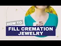 How to Fill Cremation Jewelry Stardust Memorials