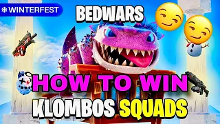 How To Win Every Single Match Of Fortnite Klombo BedWars In 2025 4v4v4v4