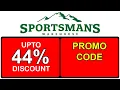 Sportsmans Promo Code For 2025