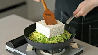 eat zucchini u0026 tofu for dinner everyday lose lower belly fat fast 