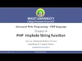 43 PHP Implode String function
