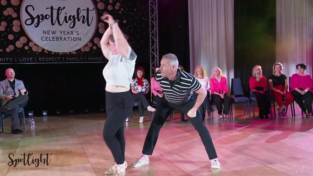 Spotlight New Year's Celebration 2023 Masters Open Jack & Jill - Eddie Karoliussen & Tina Hebert