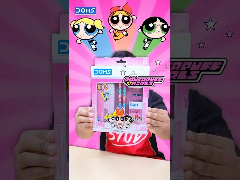 💥 🎀 Meet the DOMS Powerpuff Girls Kit! 🖍️💖#shorts #SYShorts 1118