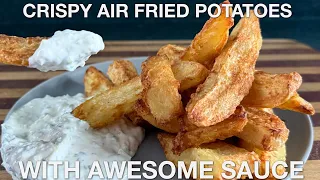 Crispy Air Fried Potatoes with Awesome Sauce - You Suck at Cooking (episode 178)