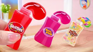 Tiny Honey Jelly Recipe Making Best Miniature Freeze Fruit Rainbow Candy Jelly Mini Cakes