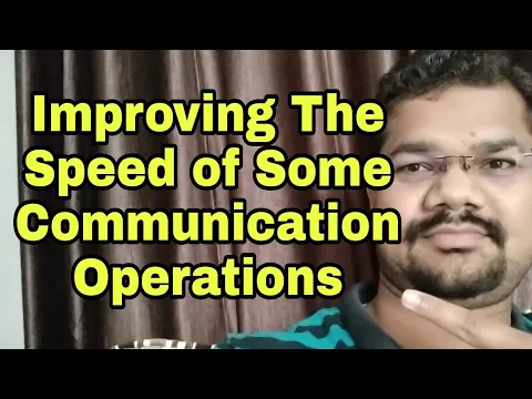 Download MP3 Improving the Speed of Some Communication Operations | High Performance Computing Parallel Computing
