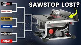 i bought 7 table saws to find the best under 1 000 sawstop lost 