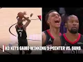 ICE COLD KEVIN DURANT KD hits GAME-WINNING 3-POINTER vs Suns NBA on ESPN