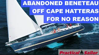 Abandon Ship! Coast Guard Rescue Beneteau 523 in the Atlantic