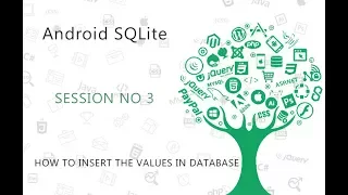 Android SQLite Database Tutorial 3 Insert values to SQLite Database table using Android YouTube