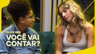 Samira não conta informação para Milena e Ana Paula | Click BBB | BBB 26 | Globoplay