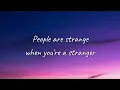 The Doors - People Are Strange | Lyrics