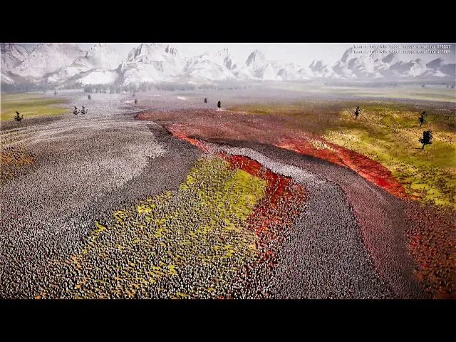 400K Romans VS 700k Medieval Knights - Ultimate Epic Battle Simulator 2