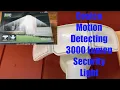 DIY COSTCO Home Zone Brand Security LED Light Hardwired 3000 Lumens DIY LED Motion Security Light