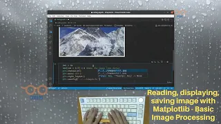 Basic Image Processing with Python Reading Displaying Saving image with Matplotlib ASMR Coding