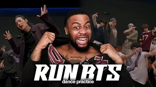 BTS - 'Run BTS' Dance Practice REACTION!