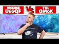 Hisense U65QF vs TCL QM6K Battle of the Baby Mini LEDs