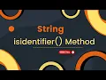 RK Exploring the isidentifier Method in Python - Your Guide to String Identification