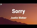 Justin Bieber - Sorry  (Lyric Video)