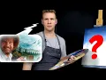 ONLY Bob Ross Painting Challenge - NO