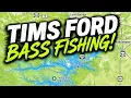 1st time at Tim s Ford bass fishing