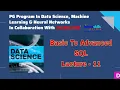 Logical Operators in Sql Lacture-11