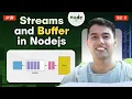 Streams and Buffers in Node js Simple File Copy Example with Events