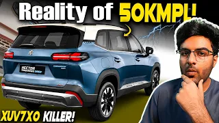 'Mahindra Scared of 50KMPL RECORD' ! MG Tomahawk HYBRID will a Problem for XUV7X0, Harrier ?