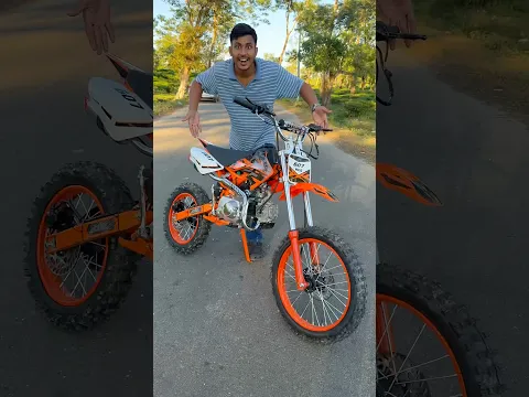 110cc dirt bike Unboxing wow 🤩 #dirtbike