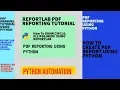 REPORTLAB PDF REPORTING REPORTLAB DRAWING TUTORIAL DRAW CIRCLE ELLIPSE WEDGE USING PYTHON PART 9