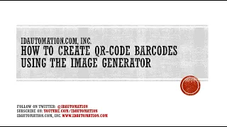 How to Create - Code Barcodes with the QR Code Image Generator