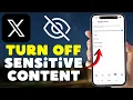 FIX Sensitive Content Warning on X Twitter
