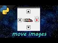 Python tkinter GUI move images w keys