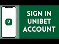 Unibet Casino Login 2024 - How to Sign in to Unibet Casino Account EASY