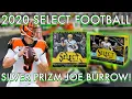 SILVER PRIZM JOE BURROW RETAIL HIT 2020 NFL Select Mega Box Opening in Honor of Super Bowl 56