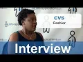 CVS Interview - cashier