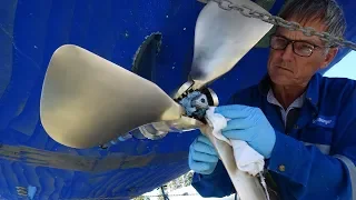 ep48 – Boat maintenance – Herrington Harbour North (MD) – Hallberg-Rassy 54 Cloudy Bay – Nov 2018