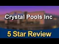 Crystal Pools Inc Jenks Amazing Five Star Review by Merle B