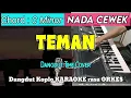 Download Lagu TEMAN - H. Rhoma Irama | Dangdut Koplo KARAOKE rasa ORKES || Nada Cewek