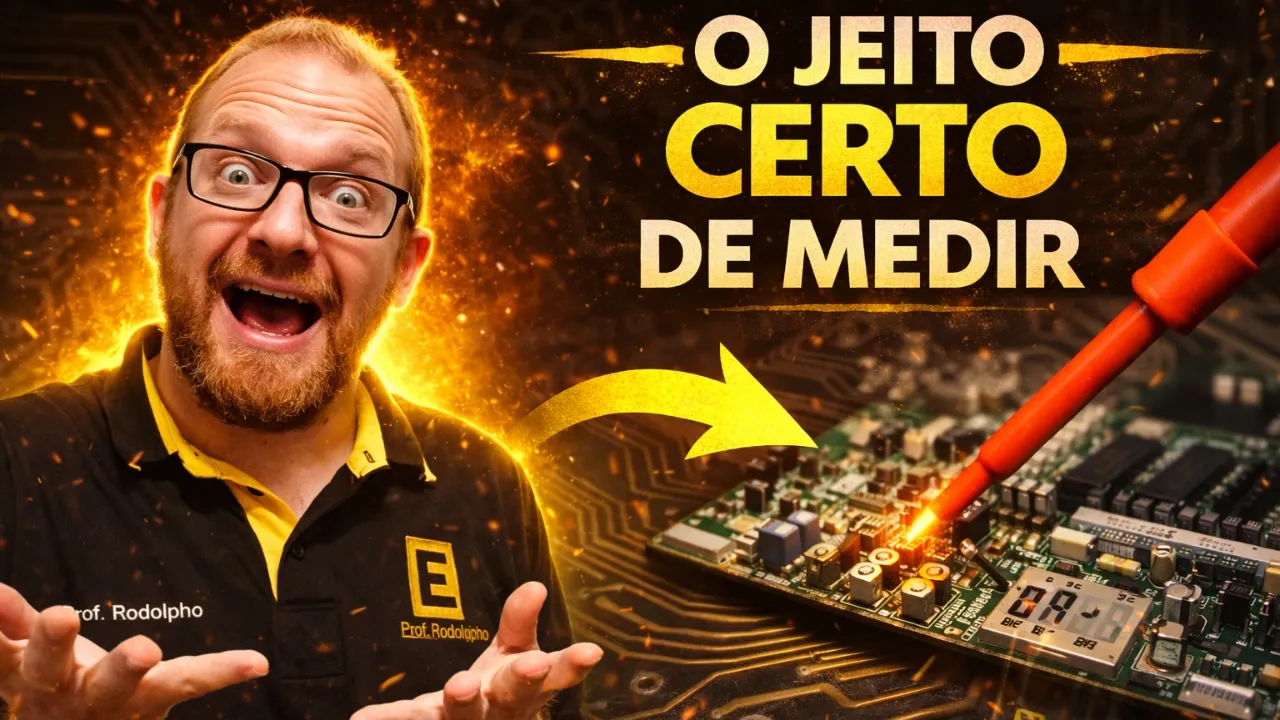 COMO LER ESQUEMA E MEDIR As Tensões da Placa Eletrônica Passo a Passo - Eletronica Facil