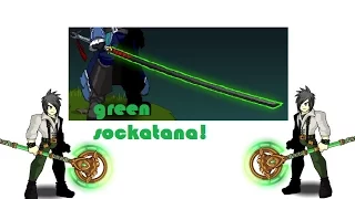 AQW How To Get Green Sockatana