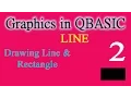 Ep-45 QBASIC Graphic Drawing Line Rectangle Tutorial in Nepali