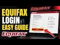 How to login to Equifax for identity and credit report access - Easy Tutorial